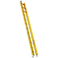 Bauer Corporation 31032 310 Series Type 1A 32' Yellow Fiberglass Extension Ladder - 300 lb. Capacity