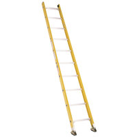 Bauer Corporation 33010 330 Series Type 1A 10' Yellow Fiberglass Straight Ladder - 300 lb. Capacity