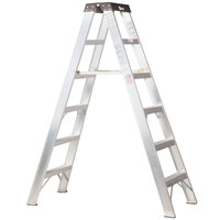 Bauer Corporation 20016 200 Series Type 1A 16' Aluminum 2-Way Step Ladder - 300 lb. Capacity