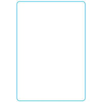 Ishida 1842-B 60 mm x 85 mm White Blank Equivalent Scale Label Roll - 12/Case