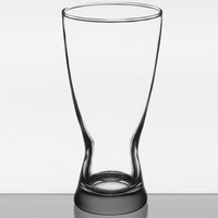 Libbey 1183HT Hourglass 15 oz. Rim Tempered Pilsner Glass - 36/Case