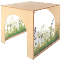 Whitney Brothers WB0442 Nature View 30 1/4 inch x 29 1/2 inch x 29 1/2 inch Wood Play House Cube