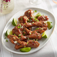 Maple Leaf Farms 2 lb. Fully Cooked Duck Wings - 5/Case
