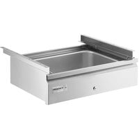 Regency Spec Line 20 inch x 15 inch x 5 inch Self Closing Drawer with Stainless Steel Front and Locks