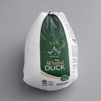 Maple Leaf Farms 3-4.25 lb. Grade A All-Natural Whole Duck - 6/Case