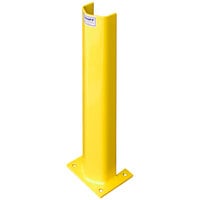 Bluff Manufacturing 1/4PO18 18 inch Safety Yellow 1/4 inch Steel Post Protector