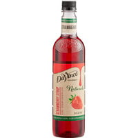 DaVinci Gourmet 750 mL All-Natural Strawberry Flavoring / Fruit Syrup