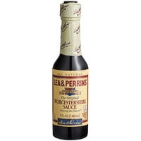 Lea & Perrins 5 fl. oz. Worcestershire Sauce Bottles - 24/Case