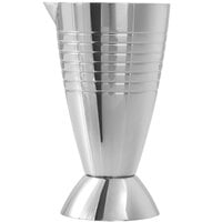 Fortessa CRFCC.5.0309 Crafthouse Classic 0.25 oz. & 2 oz. Stainless Steel Jigger with Spout
