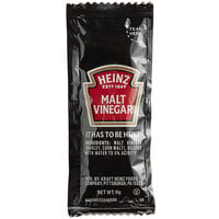 Heinz 9 Gram Malt Vinegar Portion Packets - 200/Case