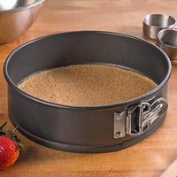 Chicago Metallic 51224 8 3/16 x 2 5/8 Non-Stick Aluminum Fluted Bundt  Cake Pan - 6 Cup Capacity