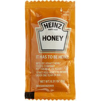 Heinz 9 Gram Honey Portion Packets - 200/Case