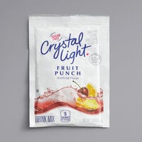 Crystal Light 1.8 oz. Sugar-Free Fruit Punch Powdered Mix Packet - 12/Case