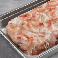 5 lb. 51/60 Size Wild-Caught Raw Brown Gulf Shrimp - 10/Case