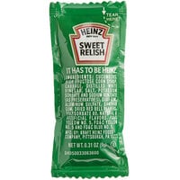 Heinz 9 Gram Sweet Relish Portion Packets - 200/Case