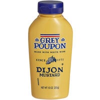 Grey Poupon Dijon Mustard 10 oz. Squeeze Bottle - 12/Case