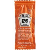 Heinz 9 Gram Mild Taco Sauce Portion Packets - 200/Case