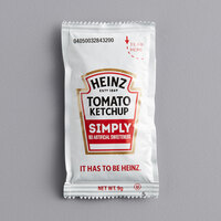 Heinz Simply Heinz 9 Gram Ketchup Packets - 1000/Case