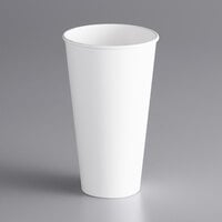 Dart DWTG20W ThermoGuard 20 oz. Double Wall Insulated White Paper Hot Cup - 600/Case