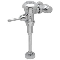 Zurn Elkay Z6003-WS1-VC-YB-YC Aquaflush Chrome Plated Manual Exposed Diaphragm Flush Valve with Sweat Solder Kit and Cast Wall Flange for 3/4" Urinals - 1 GPF