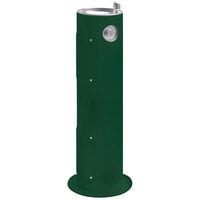Zurn Elkay Non-Filtered Outdoor Vertical Pedestal Drinking Fountain - Non-Refrigerated