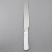 Tablecraft 4210 10" Blade Straight Baking / Icing Spatula with ABS Handle