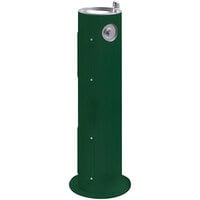 Zurn Elkay Non-Filtered Freeze Resistant Outdoor Vertical Pedestal Drinking Fountain - Non-Refrigerated