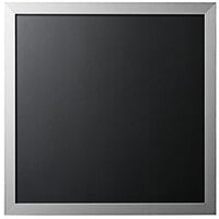 MasterVision PM7525528 16 inch x 16 inch Black Silver Frame Chalk Board