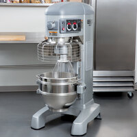 Hobart Legacy+ HL600-1STD 60 Qt. Planetary Floor Mixer with Guard & Standard Accessories - 240V, 3 Phase, 2 7/10 hp