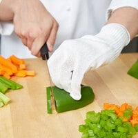 Mercer Culinary M33413L Millennia® White A5 Level Cut-Resistant Glove - Large