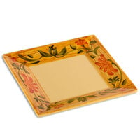GET ML-102-VN Venetian 6 inch Square Plate - 12/Pack