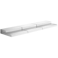 Avantco 22476561 Stainless Steel Steps for 63 inch Open-Air Merchandisers