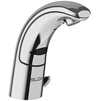 Sloan 3335000 Optima Polished Chrome Deck Mounted Battery Powered Sensor Faucet with 6 7/8" Spout and 1.5 GPM Aerated Spray Device