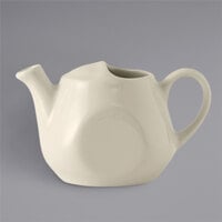 Tuxton BET-1601 16 oz. Eggshell China Tea Pot Without Lid - 12/Case