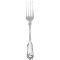 Oneida 2496FDNF Classic Shell 7 5/8 inch 18/10 Stainless Steel Extra Heavy Weight Dinner Fork - 36/Case