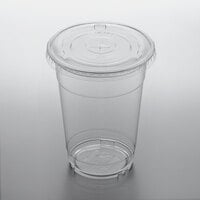 Choice 16 oz. Black Plastic Cup - 50/Pack