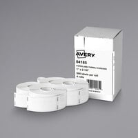 Avery® 4185 1 inch x 2 1/8 inch White Direct Thermal Multipurpose Labels - 2000/Box