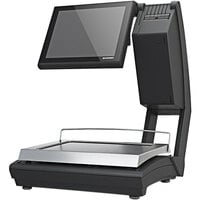 Bizerba KH Series KH II 800 PRO 30 lb. PC Countertop Computing Scale, Legal for Trade with Display Tower and Label Printer