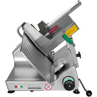 Bizerba GSP H MAX-1 13" Maximum Security Manual Gravity Feed Meat Slicer with Security Fasteners - 1/2 HP, 120V