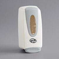 Noble Chemical Novo Pro Series White Manual Foam Hand Soap / Sanitizer Dispenser 1,000 mL