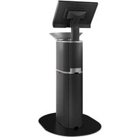 Bizerba MC Series MC 500-SYS 30 lb. Price Computing Scale with Label Printer and Pedestal Base