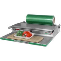 Bizerba 700ES B-PB1 Heat Seal 20 inch Single Roll Countertop Wrapping Machine with 6 inch x 15 inch Heated Seal Plate - 132W, 115V