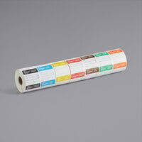 Noble Products 2" x 2" Removable Day of the Week Label Rolls