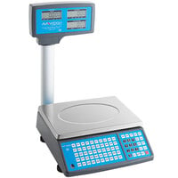 Electronic Price Computing Scale, 66 LB Digital Deli Weight Scales, LCD and  LED Digital Commercial Food Scale