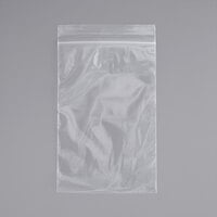 Clear Line 4" x 6" Seal Top Plastic Food Bag - 100/Pack