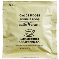 Caffe Verani Imported Italian Double-Shot Decaf Espresso Pods - 100/Box