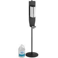 Lavex Janitorial White Metal Fixed Foaming Sanitizing Station