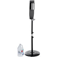 Lavex Janitorial Stainless Steel Adjustable Automatic Liquid Sanitizing Station