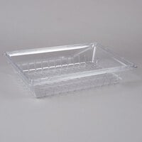 Carlisle 1062807 StorPlus 26"x 18" x 5" Clear Food Box Deep Drain Tray