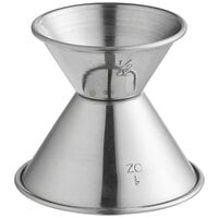 OXO 3105000 1.5 oz. & 1 oz. Stainless Steel Double Jigger